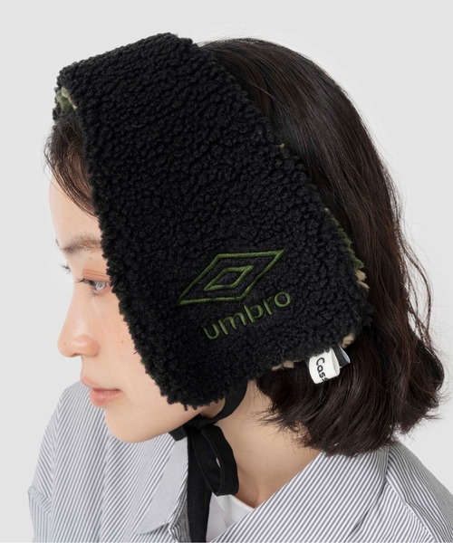Casselini（キャセリーニ）の「[UMBRO × Casselini] UMBROリバーシブルイヤマフ（イヤーマフ・レディース・アニマル/グリーン/モスグリーン/レッド・FREE）」の12枚目の写真
