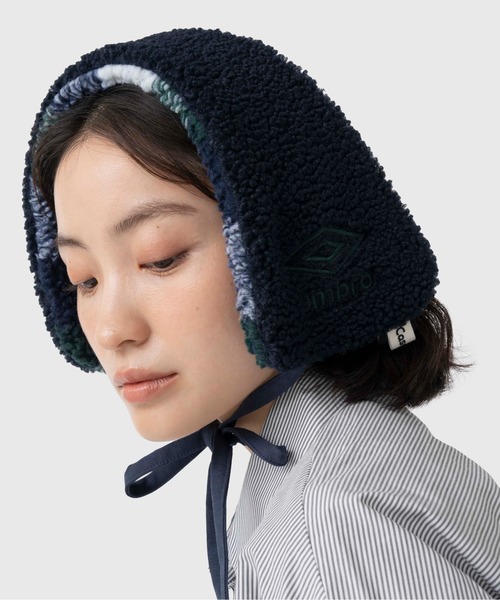 Casselini（キャセリーニ）の「[UMBRO × Casselini] UMBROリバーシブルイヤマフ（イヤーマフ・レディース・アニマル/グリーン/モスグリーン/レッド・FREE）」の21枚目の写真