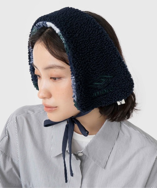 Casselini（キャセリーニ）の「[UMBRO × Casselini] UMBROリバーシブルイヤマフ（イヤーマフ・レディース・アニマル/グリーン/モスグリーン/レッド・FREE）」の19枚目の写真
