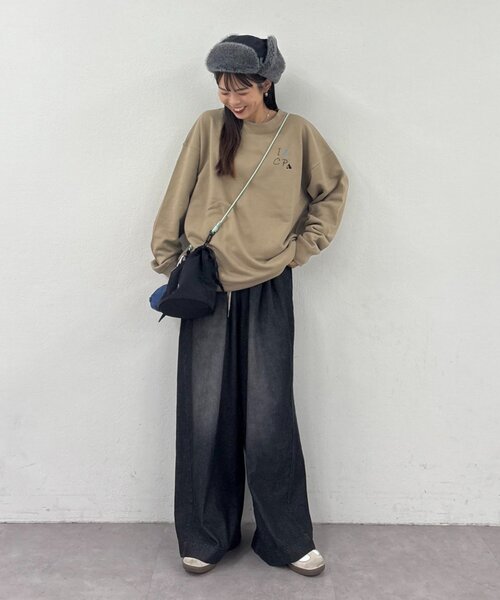 DOD（ディーオーディー）の「【DOD】【ユニセックス】ミミマモッターレ（ハット・レディース・カーキ/ブラック/ベージュ・ONE SIZE）」の6枚目の写真