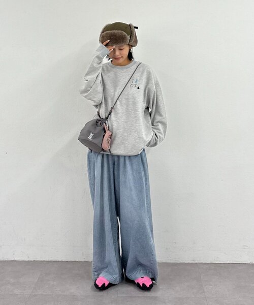 DOD（ディーオーディー）の「【DOD】【ユニセックス】ミミマモッターレ（ハット・レディース・カーキ/ブラック/ベージュ・ONE SIZE）」の12枚目の写真