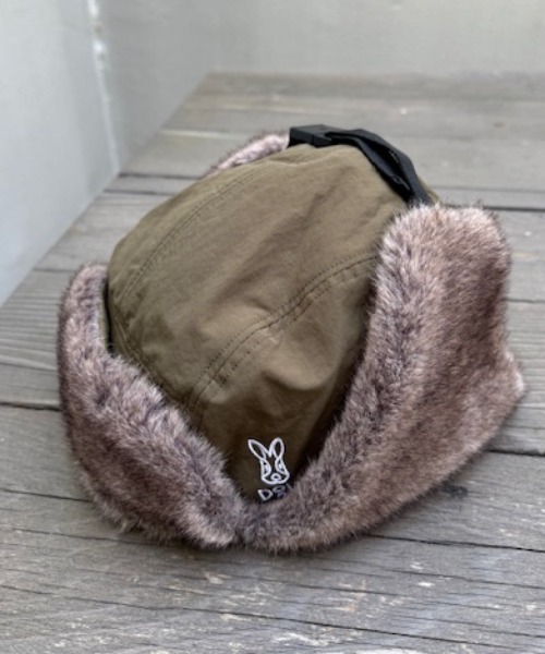 DOD（ディーオーディー）の「【DOD】【ユニセックス】ミミマモッターレ（ハット・レディース・カーキ/ブラック/ベージュ・ONE SIZE）」の3枚目の写真