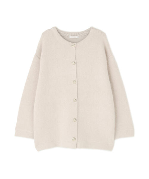 PROPORTION BODY DRESSING（プロポーションボディドレッシング）の「ＦＯＸ混ダブルフェイスニットカーディガン / 1215274001（カーディガン/ボレロ・レディース・オフホワイト/グレー/ベージュ・MEDIUM/SMALL）」の11枚目の写真