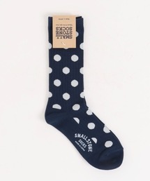 Burner（バーナー）の「【SMALL STONE】水玉柄リブソックス（ソックス/靴下）」