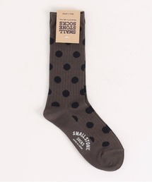 Burner（バーナー）の「【SMALL STONE】水玉柄リブソックス（ソックス/靴下）」