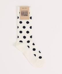 Burner（バーナー）の「【SMALL STONE】水玉柄リブソックス（ソックス/靴下）」