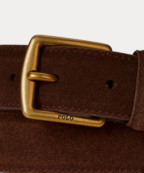 スエード ドレス ベルト（ベルト）｜POLO RALPH LAUREN（ポロ ラルフ