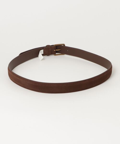 POLO RALPH LAUREN(ポロ ラルフ ローレン)の「スエード ドレス ベルト(ベルト・メンズ・ブラウン系・32/34/36/38)」の4枚目の写真