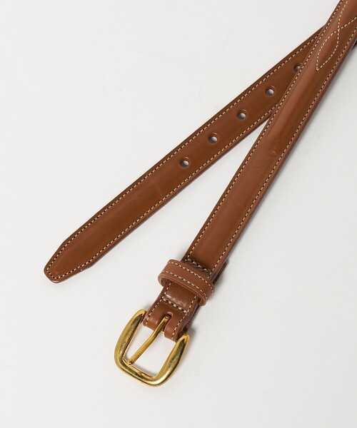 Steven Alan(スティーブンアラン)の「<TORY LEATHER>FANCY STITCH BUCKLE/ベルト(ベルト・レディース・レッド/ベージュ・28/26)」の4枚目の写真
