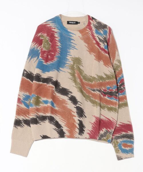 マーブルジャカードニット（ニット/セーター）｜Desigual（デシグアル