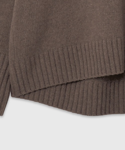 セール】HAMILTONウールカシミヤタートルネックプルオーバーー（ニット