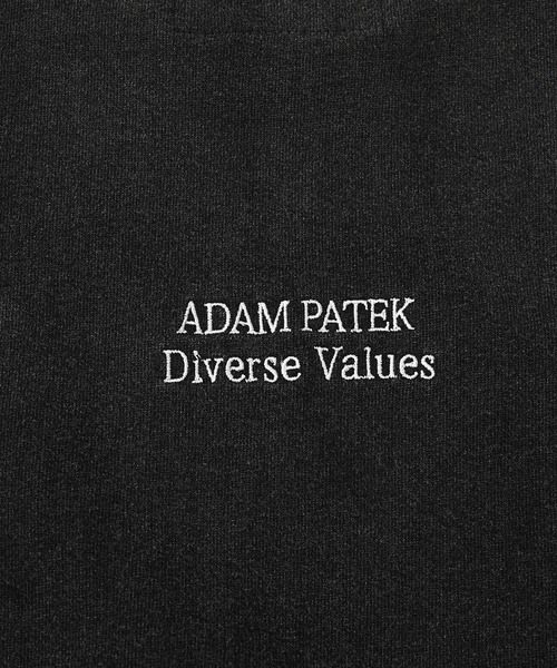 ADAM PATEK（アダムパテック）の「ADAMPATEK/logo crewneck/ベーシックロゴクルーネックスウェット（スウェット・メンズ・ブラック系その他/ブラック/杢グレー・2/1）」の19枚目の写真