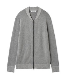 AOURE（アウール）の「スウェットライクニット ZIPブルゾン（ニット/セーター）」