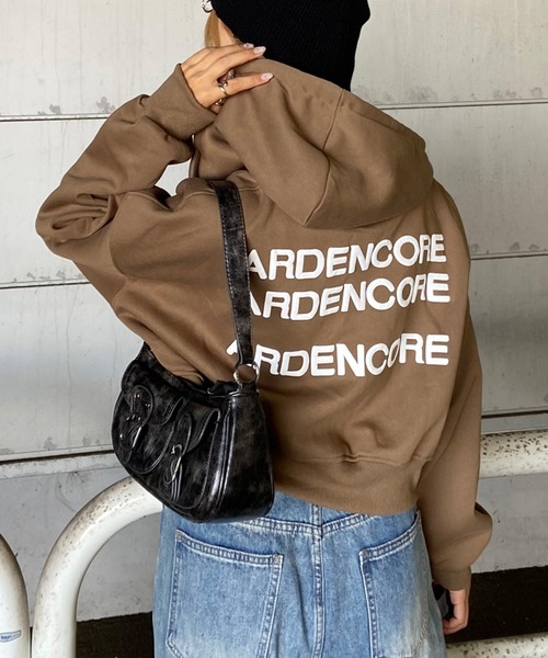 バックロゴジップパーカー（パーカー）｜non-hedge（ノンヘッジ）の