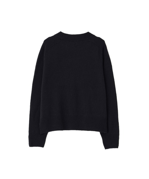 MARGARET HOWELL（マーガレットハウエル）の「WOOL CASHMERE（ニット/セーター・レディース・グレー/ブルー/チャコール・2）」の4枚目の写真