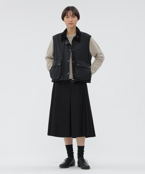MARGARET HOWELL（マーガレットハウエル）の「WOOL CASHMERE（ニット/セーター・レディース・グレー/ブルー/チャコール・2）」の11枚目の写真