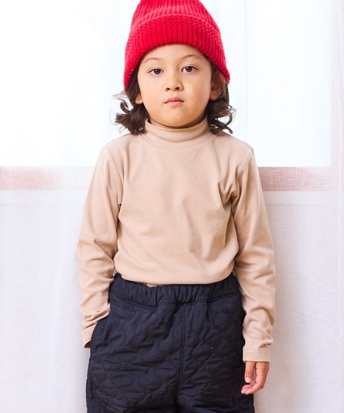 セール】のびっとぬくっとハイネックトップス（Tシャツ/カットソー