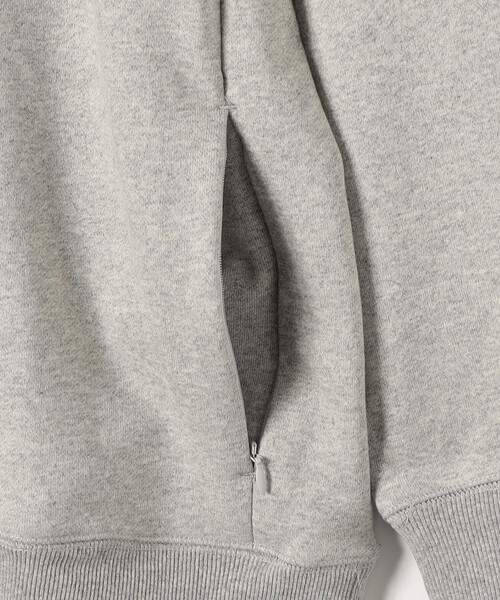 NANGA(ナンガ)の「NANGA/ナンガ ECO HYBRID BOX LOGO SWEAT HOODIE(パーカー・メンズ・ブラック/グレー・MEDIUM/LARGE)」の6枚目の写真