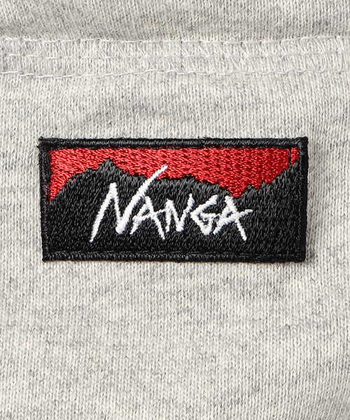 NANGA(ナンガ)の「NANGA/ナンガ ECO HYBRID BOX LOGO SWEAT HOODIE(パーカー・メンズ・ブラック/グレー・MEDIUM/LARGE)」の15枚目の写真