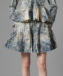 NON TOKYO | NON TOKYO/ノントーキョー/ダイレクトプリントリブギャザーミニスカート(スカート)