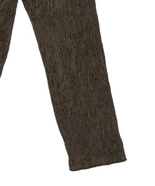 earth music&ecology(アースミュージックアンドエコロジー)の「プリーツベロア風ギャザープルオーバー(Tシャツ/カットソー・レディース・ブラック/ブラウン・F)」の22枚目の写真