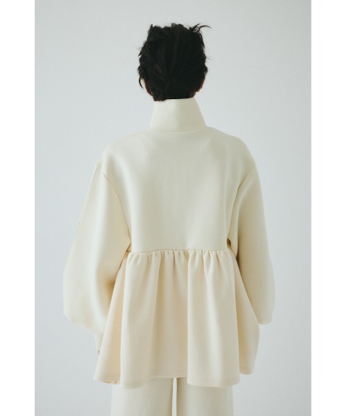 NORA×HeRIN bubblyjersey BZ ノラ×ヘリン バブリージャージブルゾン