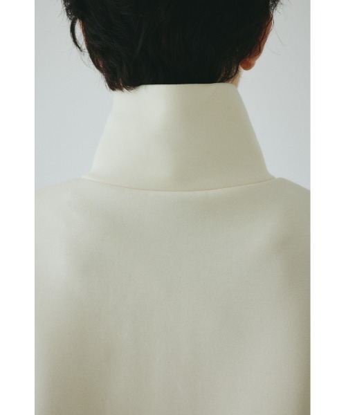 HeRIN.CYE(ヘリンドットサイ)の「NORA×HeRIN bubblyjersey BZ ノラ×ヘリン バブリージャージブルゾン(カーディガン/ボレロ・レディース・ブラック/グレー/オフホワイト・FREE)」の16枚目の写真