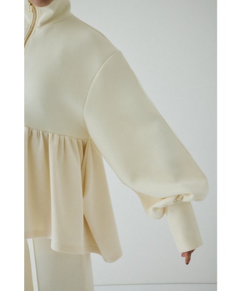 NORA×HeRIN bubblyjersey BZ ノラ×ヘリン バブリージャージブルゾン