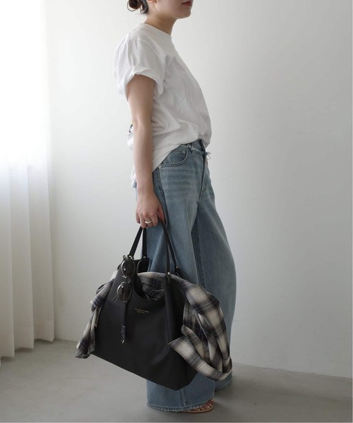 SLOBE IENA(スローブイエナ)の「《WEB限定/追加4》ANTONELLO MASI SLOBE別注 レザートートバッグ(トートバッグ・レディース・ブラック・FREE)」の4枚目の写真
