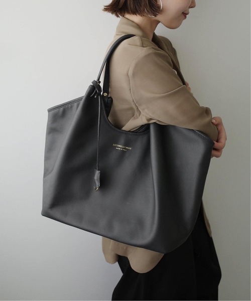 SLOBE IENA(スローブイエナ)の「《WEB限定/追加4》ANTONELLO MASI SLOBE別注 レザートートバッグ(トートバッグ・レディース・ブラック・FREE)」の11枚目の写真