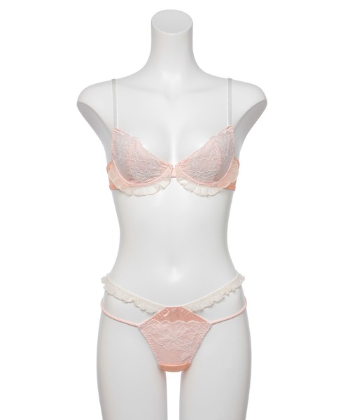 MINAMOコラボ】フリリーポップ Tバックセット（ブラ&ショーツ