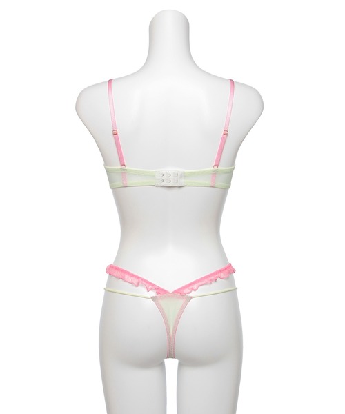 MINAMOコラボ】フリリーポップ Tバックセット（ブラ&ショーツ