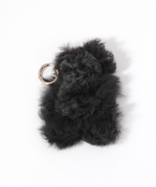A part by（アパートバイ）の「【セレクト】COSY_ベアーチャーム（キーホルダー・レディース・アイボリー/ブラック/ブラウン・FREE）」の5枚目の写真