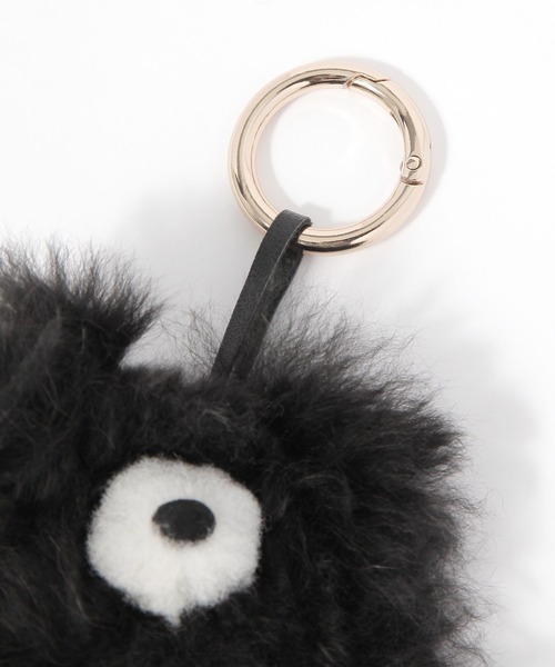A part by（アパートバイ）の「【セレクト】COSY_ベアーチャーム（キーホルダー・レディース・アイボリー/ブラック/ブラウン・FREE）」の6枚目の写真