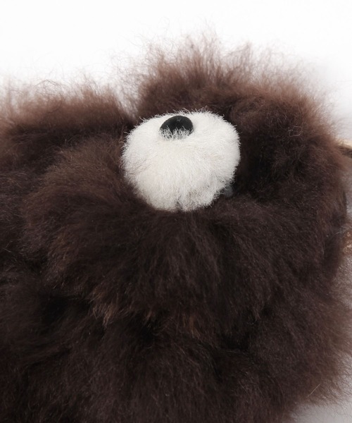 A part by（アパートバイ）の「【セレクト】COSY_ベアーチャーム（キーホルダー・レディース・アイボリー/ブラック/ブラウン・FREE）」の9枚目の写真