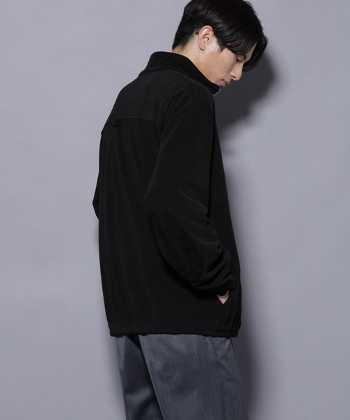 NANO universe(ナノユニバース)の「モールJQDコーデュロイハーフジッププルオーバー(スウェット・メンズ・グレー系その他2/ブラック・M/L)」の12枚目の写真