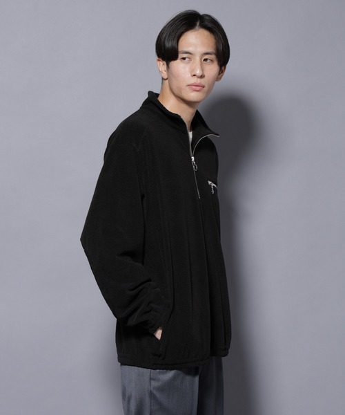 NANO universe(ナノユニバース)の「モールJQDコーデュロイハーフジッププルオーバー(スウェット・メンズ・グレー系その他2/ブラック・M/L)」の10枚目の写真