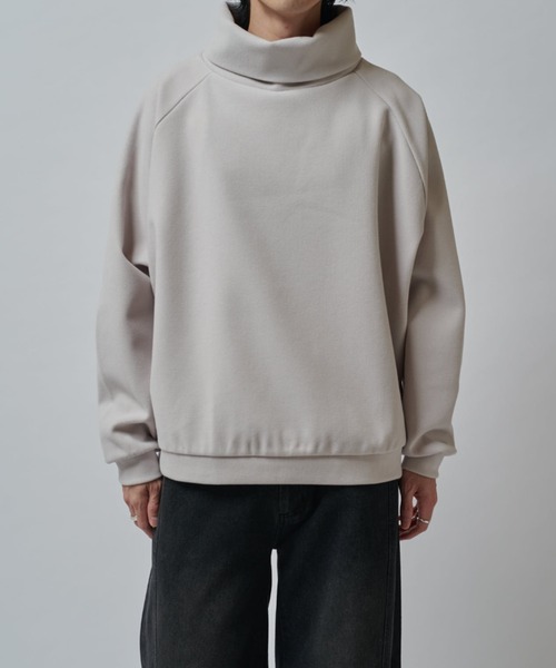 Lui's（ルイス）の「ラグランオフタートルカットソー（Tシャツ/カットソー・メンズ・ブラック/チャコールグレー/ライトグレー/ネイビー・FREE）」の19枚目の写真