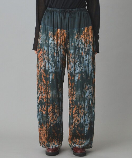 muller of yoshiokubo（ミュラーオブヨシオクボ）の「◆muller of yoshiokubo（ミュラーオブヨシオクボ）MURAL PANTS（その他パンツ・レディース・ネイビー・00）」の10枚目の写真