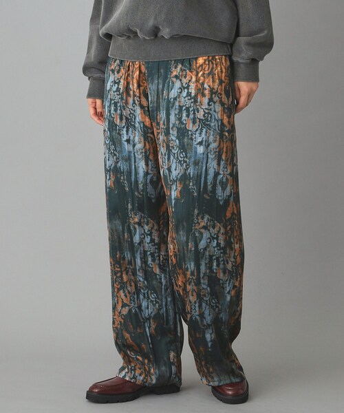 muller of yoshiokubo（ミュラーオブヨシオクボ）の「◆muller of yoshiokubo（ミュラーオブヨシオクボ）MURAL PANTS（その他パンツ・レディース・ネイビー・00）」の2枚目の写真