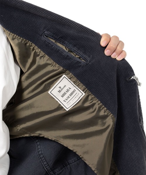 MIHARAYASUHIRO/ミハラヤスヒロ】DISTRESSED CORDUROY BLAZER