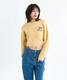 RVCA レディース LOOSE FIT JQ KNIT セーター 【2025年秋冬モデル】/ルーカニット