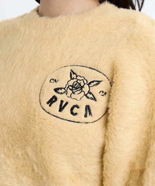 RVCA(ルーカ)の「RVCA レディース LOOSE FIT JQ KNIT セーター 【2025年秋冬モデル】/ルーカニット(ニット/セーター・レディース・ブラック/イエロー系その他/ホワイト系その他・SMALL/MEDIUM/LARGE)」の17枚目の写真