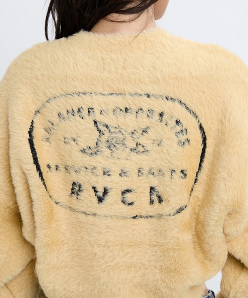 RVCA(ルーカ)の「RVCA レディース LOOSE FIT JQ KNIT セーター 【2025年秋冬モデル】/ルーカニット(ニット/セーター・レディース・ブラック/イエロー系その他/ホワイト系その他・SMALL/MEDIUM/LARGE)」の18枚目の写真