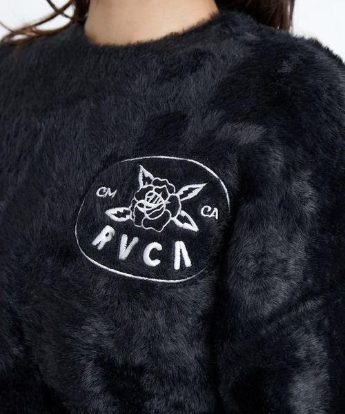 RVCA(ルーカ)の「RVCA レディース LOOSE FIT JQ KNIT セーター 【2025年秋冬モデル】/ルーカニット(ニット/セーター・レディース・ブラック/イエロー系その他/ホワイト系その他・SMALL/MEDIUM/LARGE)」の13枚目の写真