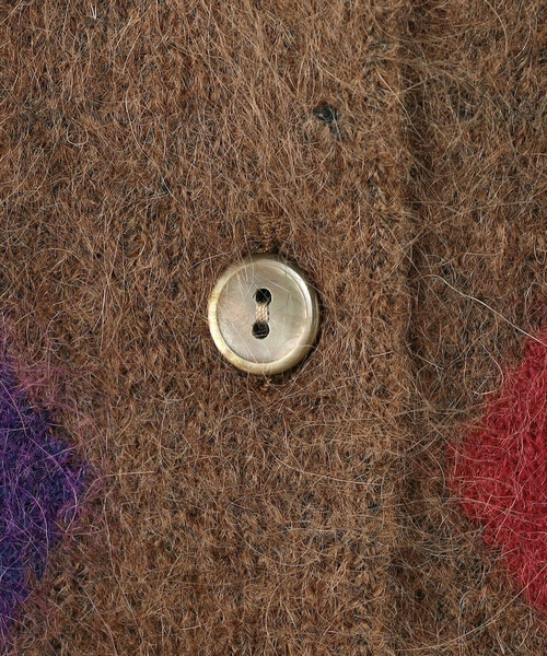 THE SHINZONE(ザ シンゾーン)の「THE SHINZONE | ARGYLE KNIT VEST WOMEN(ベスト・レディース・ブラウン系その他/グレー系その他・F)」の8枚目の写真