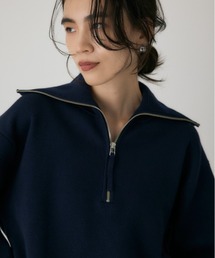 crie conforto | ハーフジップセーラーカラーニット　長袖 / 冬服(ニット/セーター)