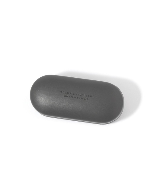 LAKOLE（ラコレ）の「ダブルメガネケース / 590769（メガネ・レディース・チャコール・FREE）」の2枚目の写真