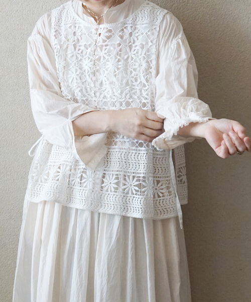 コットンレースベスト（ベスト）｜JOURNAL STANDARD LUXE（ジャーナル