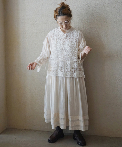 journalstandardluxe リネンコットンベスト JOURNAL STANDARD LUXE（ジャーナルスタンダード ラックス）の「COTTON